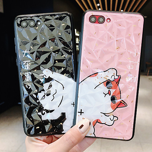

Case For Huawei Huawei Nova 4 / Huawei nova 4e / Huawei P20 Shockproof Back Cover Word / Phrase / Animal / Cartoon PC