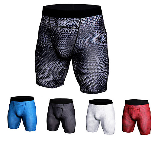

Men's Running Tight Shorts Sports & Outdoor Shorts Stylish Fitness Gym Workout Running Quick Dry Lightweight Soft Normal Sport White Black Light Red Blue Dark Gray / Stretchy / Skinny