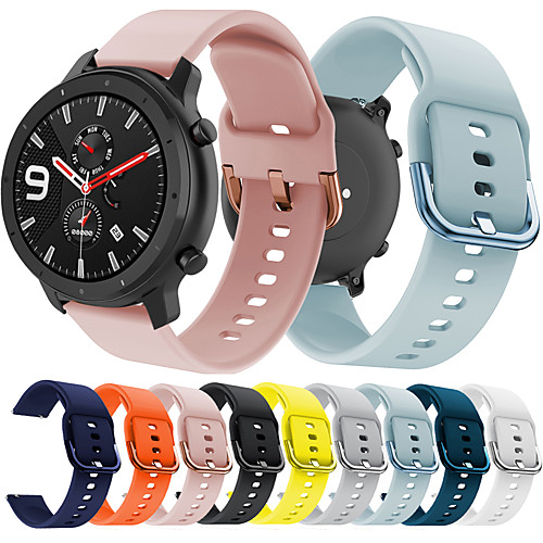 

Smartwatch Band for Huami Amazfit GTR 42mm / Bip Younth Watch / Amazfit Bip / Bip Lite Amazfit sport Band Fashion Soft comfortable Silicone Wrist Strap 20mm
