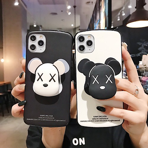 

Case For Apple iPhone 11 / iPhone 11 Pro / iPhone 11 Pro Max with Stand / Pattern Back Cover Animal / Cartoon TPU