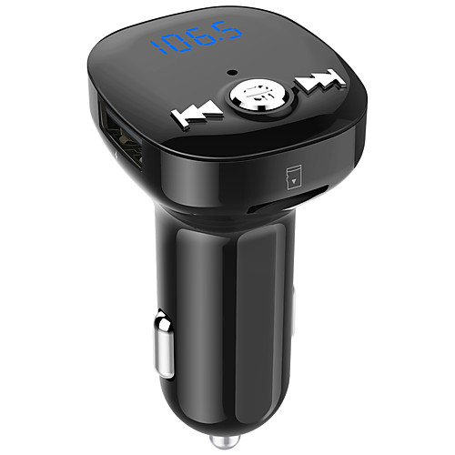 

ZS3c61-LYBC40 V4.2 FM Transmitter / Bluetooth Car Kit Car Handsfree Bluetooth / Multi-Output / Card Reader Car