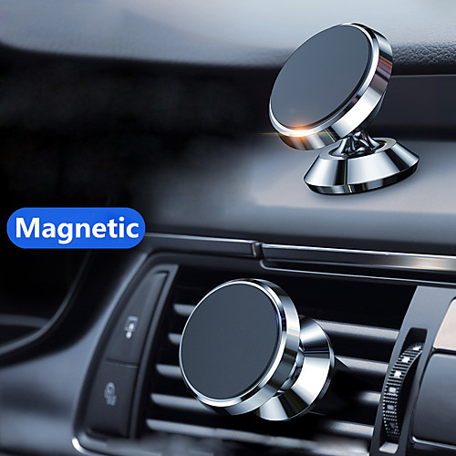 

Holder Car Mount Stand Holder Air Outlet Grille 360°Rotation Stand Full Body Silicone / ABS