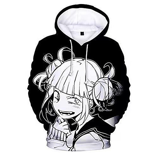 

Inspired by Cosplay My Hero Academia Bakugou Katsuki Cosplay Costume Hoodie Pure Cotton Print Printing Fancy Hoodie For Women's / Men's