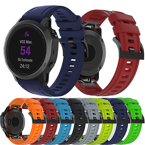 

Smartwatch Band for Garmin Fenix 6S / 6s pro / Fenix5s / 5S Plus Sport Band Soft Comfortable Silicone QuickFit Wrist Strap 20mm