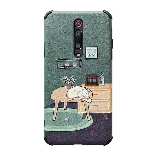 

Case for Xiaomi scene map Redmi Note 7 Note 7 Pro K20 K20 Pro Cartoon pattern Strong relief Silk pattern Skin Thicken TPU Texture Four corners Anti-fall All-inclusive phone case