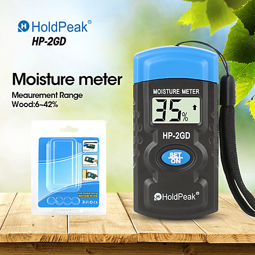 

HP-2GD Wood Moisture Meter Digital Humidity Meter Use for Timber/ Building Material/ Paper/ Tree