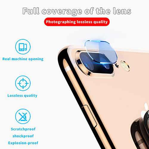 

AppleScreen ProtectoriPhone 8 Plus Mirror Camera Lens Protector 1 pc Nano