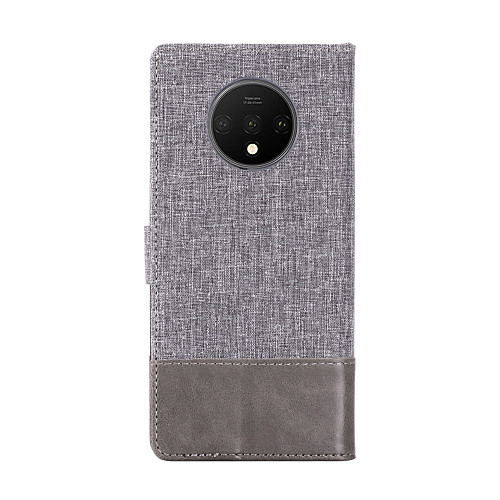 

Phone Case For OnePlus Full Body Case Leather One Plus 5 One Plus 3 one plus 7T one plus 7T Pro Card Holder Shockproof Solid Color PU Leather