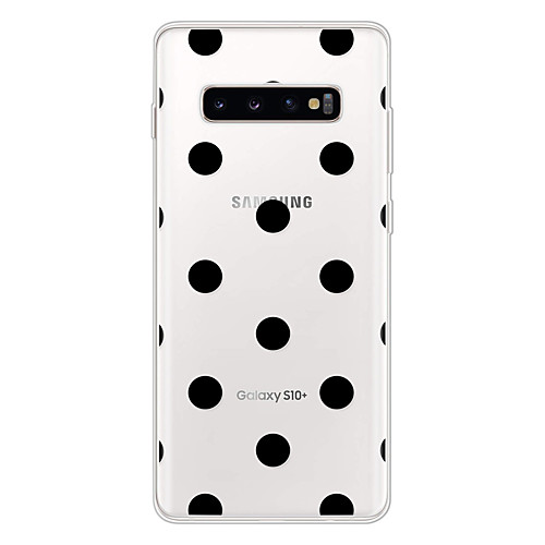 

Case for Samsung scene map Samsung Galaxy S10 S10E S10 Plus A50 A70 Cartoon love pattern high transparent thick TPU material all-inclusive mobile phone case
