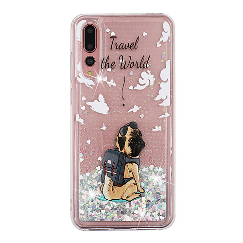

Case For Huawei Huawei P20 Pro / Huawei P20 lite / P8 Lite (2017) Flowing Liquid / Pattern Back Cover Cartoon TPU