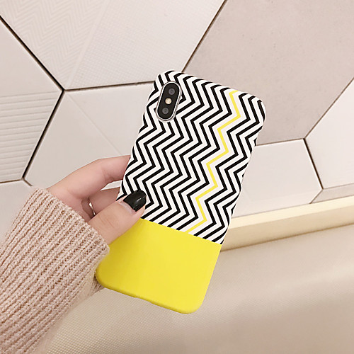 

Phone Case For Apple Back Cover iPhone 11 Pro Max SE 2020 X XR XS Max 8 7 6 Shockproof Lines / Waves TPU