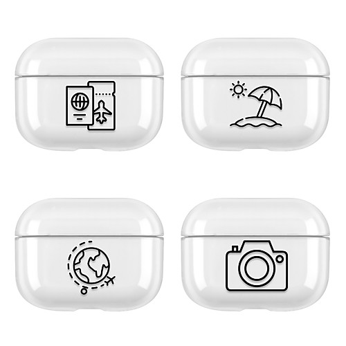 

Case For AirPods Pro Shockproof / Transparent Headphone Case Soft