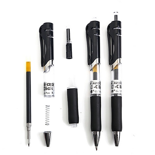 

1 pcs 0.5 mm Gel Ink Pen Cartridge Replaceable PVC