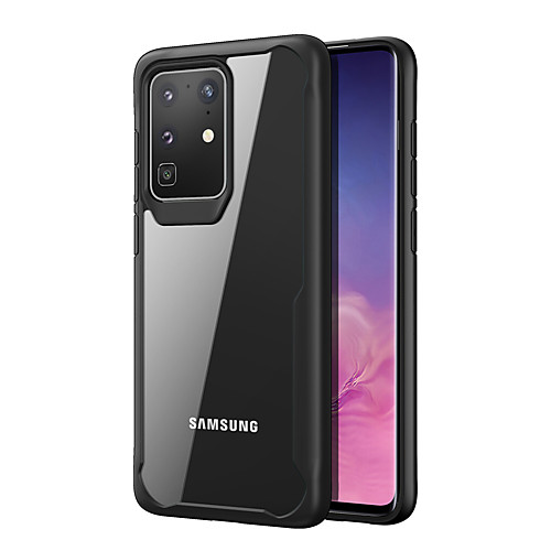 

Case For Samsung Galaxy S20/ S20 Plus / S20 Ultra Shockproof Back Cover Solid Colored TPU / PC Case For Samsung Galaxy A71 / A51 / A70S /A50S/ A50 /A30S/ A20S/ A10S