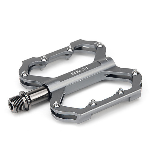 

Bike Pedals Waterproof Cycling Anti-Slip Aluminum Alloy for Cycling Bicycle Mountain Bike MTB Folding Bike Black