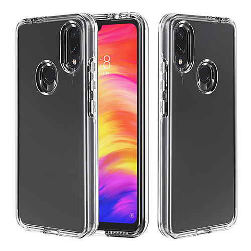 

Case For Xiaomi Redmi Note 7 / Redmi 7A Transparent Back Cover Transparent PC