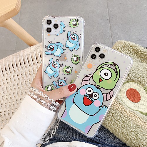 

Case For Apple iPhone 11 / iPhone 11 Pro / iPhone 11 Pro Max Shockproof Back Cover Cartoon TPU