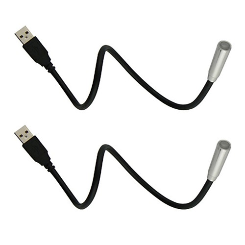 

2pcs Flexible USB Led Light Table Reading Lamp USB Gadgets Night Light For Xiaomi Power Bank Laptop Powerbank Notebook PC