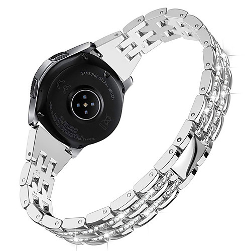 

Watch Band for Samsung Galaxy Watch 42mm / Samsung Galaxy Watch Active / Samsung Galaxy Watch Active 2 Samsung Galaxy Jewelry Design Stainless Steel Wrist Strap