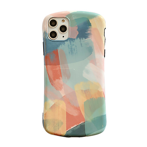 

Case For Apple iPhone 11 / iPhone 11 Pro / iPhone 11 Pro Max Shockproof Back Cover Geometric Pattern TPU