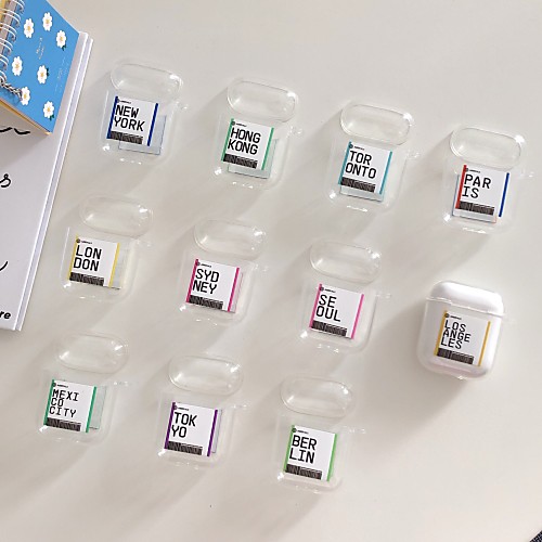 

Case For AirPods Shockproof / Transparent Headphone Case Soft