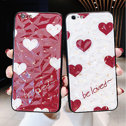 

Case For Apple iPhone 11 / iPhone XS / iPhone XR Shockproof Back Cover Word / Phrase / Heart PC