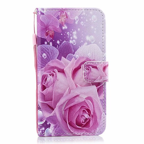 

Case For Galaxy S9 / S9 Plus / S8 Plus Palace flower PU Leather with Card Slot Flip up and down For Galaxy S10 / S10 Plus / S7 EDGE