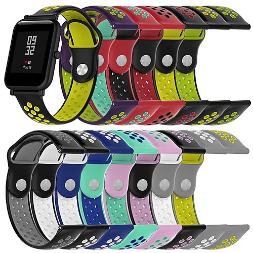 

Watch Band for Amazfit GTS / Samsung Galaxy Watch Active 2 Samsung Galaxy Sport Band Silicone Wrist Strap