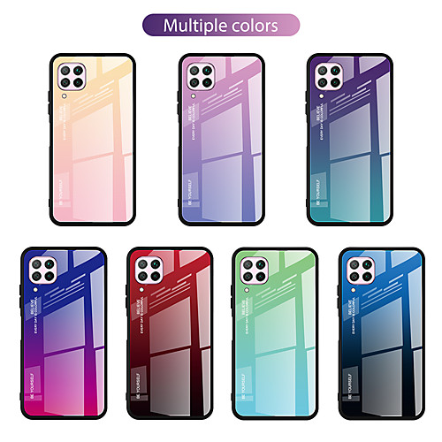 

Case For Huawei Huawei P20 / Huawei P20 Pro / Huawei P20 lite Shockproof Back Cover Color Gradient TPU