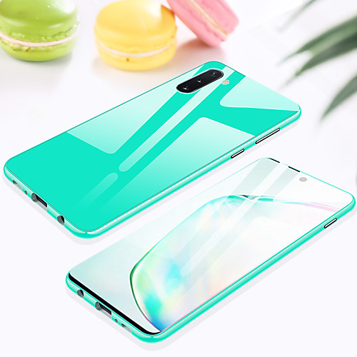 

Case For Samsung Galaxy S9 / S9 Plus / Note 9 Shockproof Full Body Cases Transparent / Solid Colored Metal