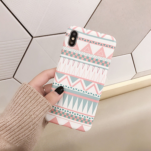 

Phone Case For Apple Back Cover iPhone 11 Pro Max SE 2020 X XR XS Max 8 7 6 Shockproof Geometric Pattern TPU