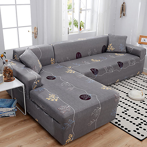 

Sofa Cover Couch Cover Furniture Protector printed Soft Stretch Sofa Slipcover Super Strechable Cover Fit Armchair/Loveseat/Three Seater/Four Seater/L shaped sofa