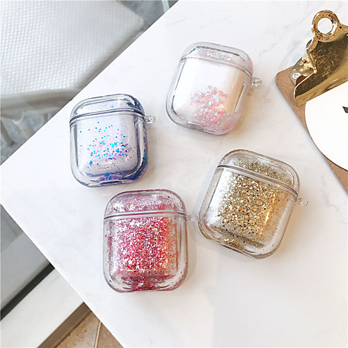 

Colorful Quicksand Glitter Storage Airpods 1 2 Headphones Protective Case Wireless Bluetooth Earphone Case Cover