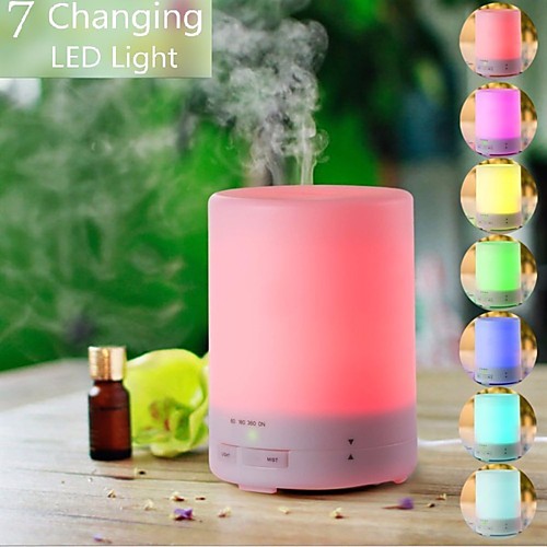 

300ML Aromatherapy Home / Silent Air / Purified Humidifier / Ultrasonic Essential Oil Aromatherapy Machine/PP White