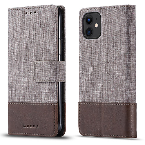 

Case For Apple iPhone 11 / iPhone 11 Pro / iPhone 11 Pro Max Card Holder / Shockproof Full Body Cases Solid Colored PU Leather