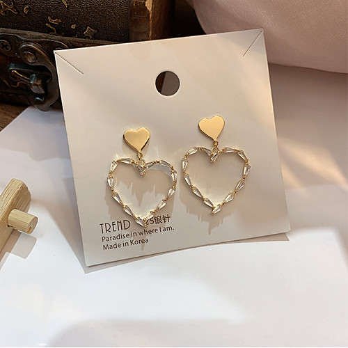 

Women's Men's Earrings Classic Mini Earrings Jewelry Gold For Christmas Party Anniversary Carnival Festival 1 Pair