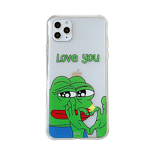 

Case For Apple iPhone 11 / iPhone 11 Pro / iPhone 11 Pro Max Shockproof Back Cover Transparent / Cartoon TPU