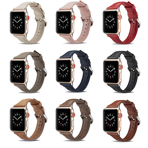 

Watch Band for Apple Watch Series 4 / Apple Watch Series 3 / Apple Watch Series 2 Apple Leather Loop Genuine Leather Wrist Strap