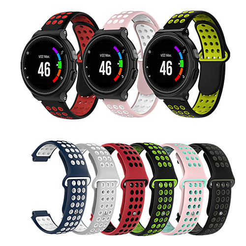 

Silicone Wrist Strap Watch Band for Garmin Forerunner 220 230 235 630 620 735 Approach S20 S6 S5 GPS Sport Smart Watch
