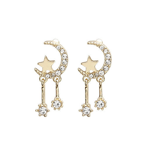 

Women's Earrings Classic Mini Earrings Jewelry Gold For Christmas Party Anniversary Carnival Festival 1 Pair