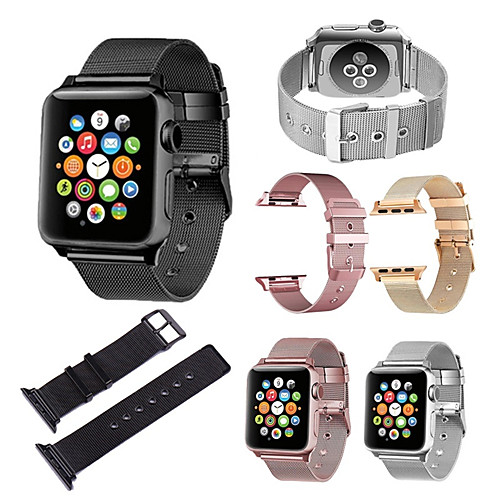 

Milanese Strap for Apple Watch Band 44/42mm 38/40mm Stainless Steel Metal Bracelet Mesh Belt Watchband for Iwatch Serise 5 4 3 2 1