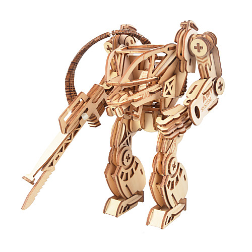 

Warrior 3D Puzzle Wooden Puzzle Metal Puzzle Model Building Kit Wooden Model Classic Metalic Stainless Steel Kid's Kids Adults' Toy Gift