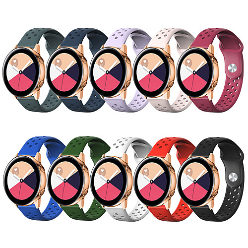 

Watch Band for Samsung Galaxy Watch Active 2 Samsung Galaxy Sport Band Silicone Wrist Strap
