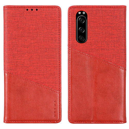 

Case For Sony Sony Xperia XZ2 / Sony Xperia XZ3 / Sony Xperia XA2 Ultra Card Holder / Shockproof Full Body Cases Solid Colored PU Leather
