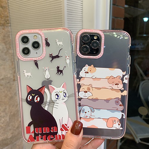 

Phone Case For Apple Back Cover iPhone 11 iPhone XR iPhone 11 Pro iPhone 11 Pro Max iPhone XS iPhone XS Max iPhone X iPhone 8 Plus iPhone 8 iPhone 7 Plus Shockproof Cartoon TPU