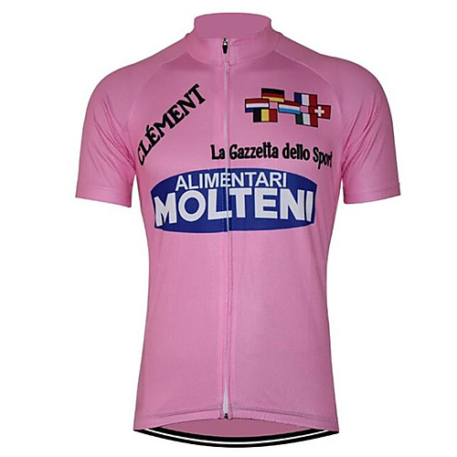 

21Grams Women's Short Sleeve Cycling Jersey Summer Spandex Polyester Purple Italy National Flag Bike Jersey Top Mountain Bike MTB Road Bike Cycling UV Resistant Quick Dry Breathable Sports Clothing