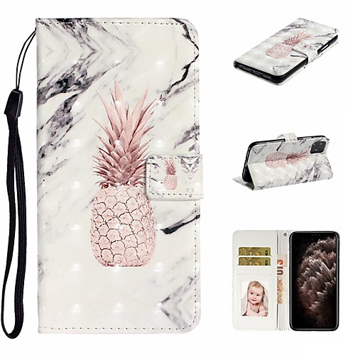 

Case For Apple iPhone 11 / iPhone 11 Pro / iPhone 11 Pro Max Wallet / Card Holder / with Stand Full Body Cases Marble PU Leather For iPhone XS Max/XS/XR/X/8 Plus/7/6/6s Plus/5/5S/SE