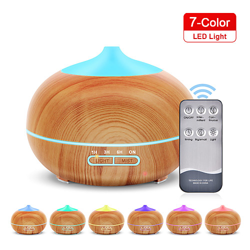 

Aroma Diffusers Aroma diffuser, 400ml humidifier PP Black