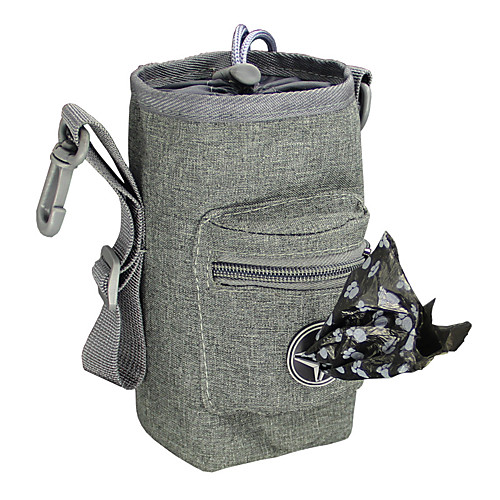

Pets Treat Pouch Bag Waterproof Portable Durable Solid Colored Fashion Oxford Cloth Blue Pink Dark Blue