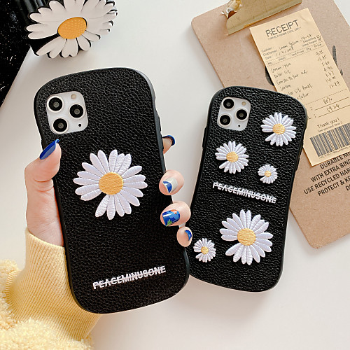 

Case For Apple iPhone 11 / iPhone 11 Pro / iPhone 11 Pro Max Shockproof / Ultra-thin / Pattern Back Cover Solid Colored / Flower PC